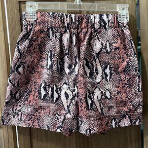 NWOT. Corrupt de Vague animal print shorts.